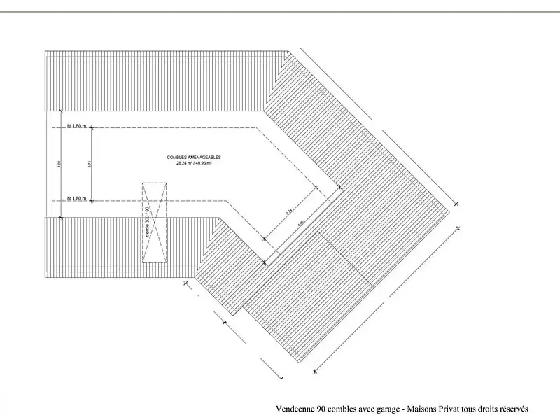Maison neuve, 90 m² - Saint-Hilaire-de-Riez (85270)