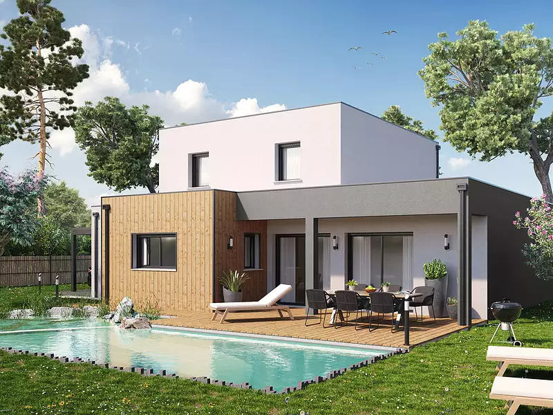 Maison neuve, 149 m² - Cabanac-et-Villagrains (33650)