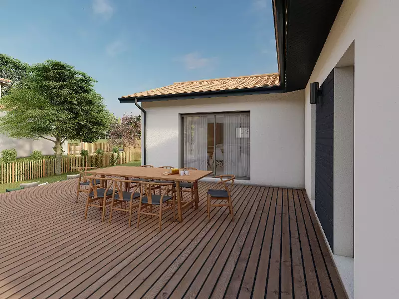 Maison neuve, 100 m² - Le Teich (33470)