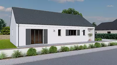 Maison neuve, 90 m²