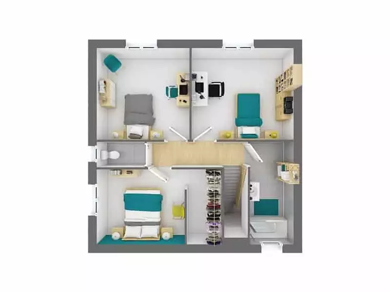 Maison neuve, 134 m² - Saint-Marcel (71380)