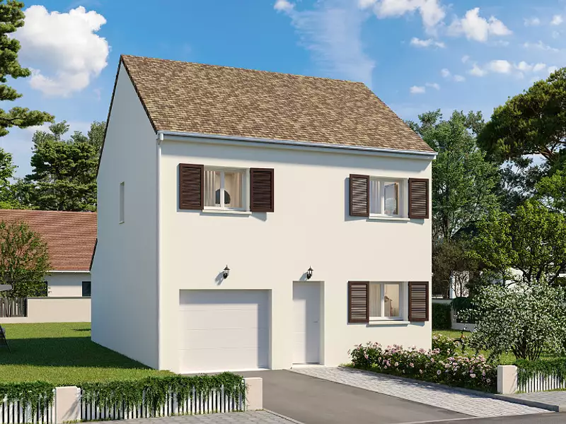 Maison neuve, 82 m² - Tigery (91250)