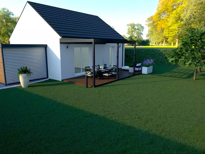 Maison neuve, 50 m² - Bienville (60280)