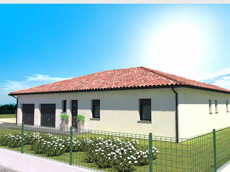 Maison neuve, 137 m² - Latrille (40800)
