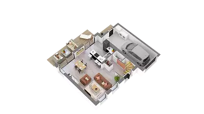 Maison neuve, 88,56 m²