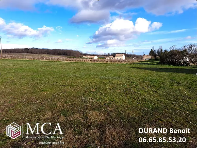 Terrain à bâtir, 1 000 m² - Monestier (24240)