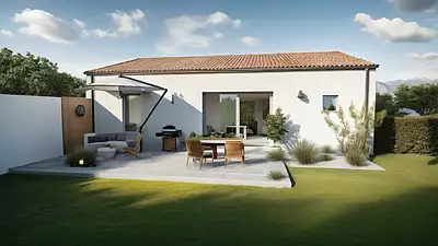 Maison neuve, 77 m²