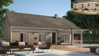 Maison neuve, 60 m²