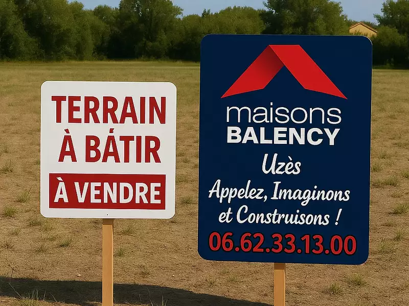 Terrain à bâtir, 309 m² - Montpezat (30730)