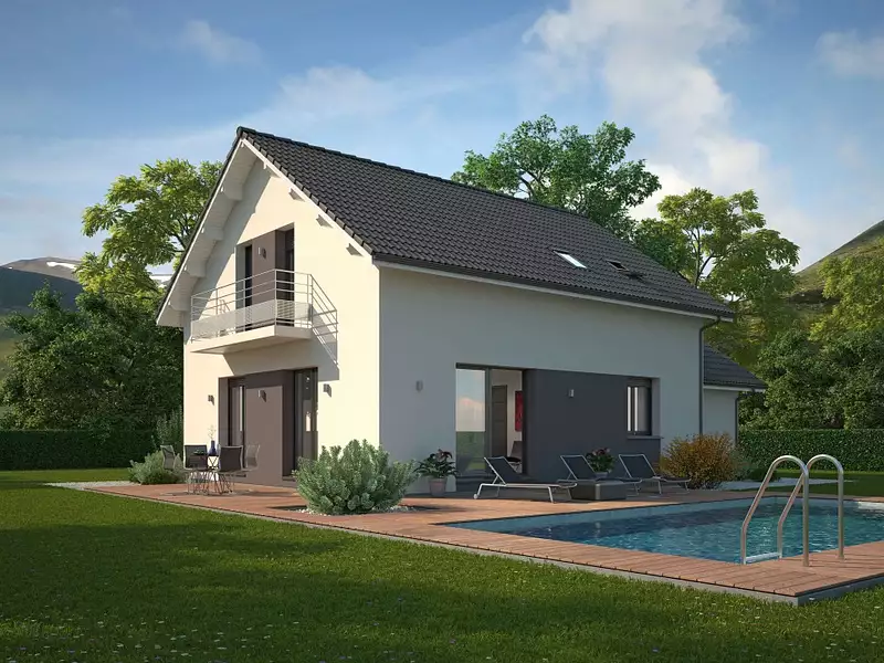 Maison neuve, 101 m² - Lornay (74150)