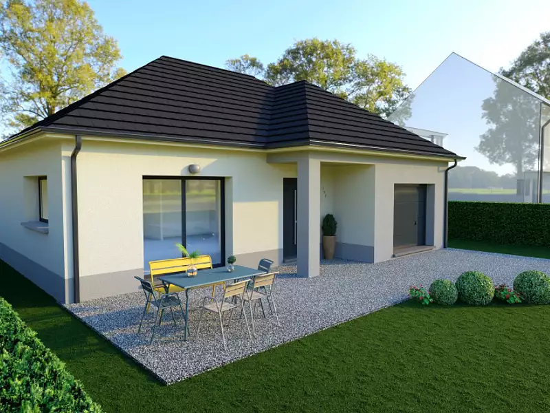 Maison neuve, 100 m² - Saint-Josse (62170)