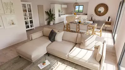 Maison neuve, 127 m²