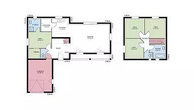 Maison neuve, 135 m²