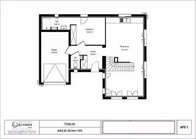 Maison neuve, 84 m²
