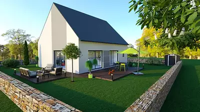 Maison neuve, 80 m²