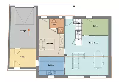 Maison neuve, 95 m²