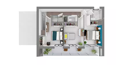 Maison neuve, 100 m²