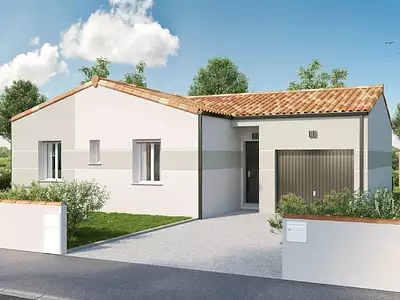 Maison neuve, 76 m²