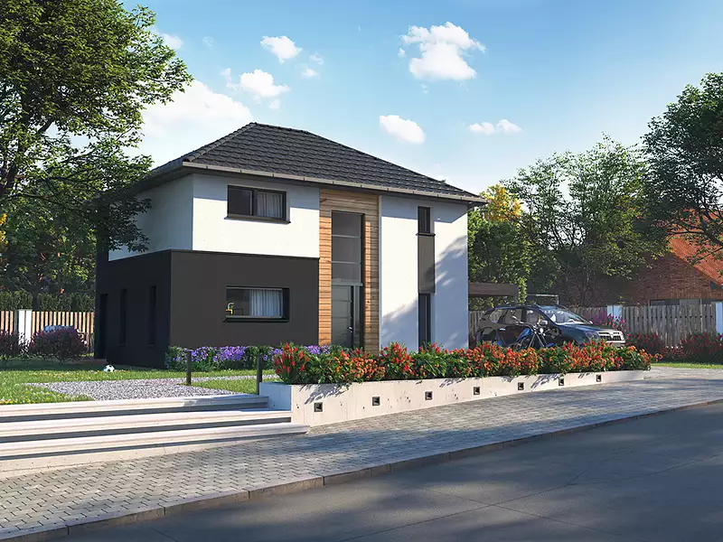 Maison neuve, 125,32 m² - Triel-sur-Seine (78510)