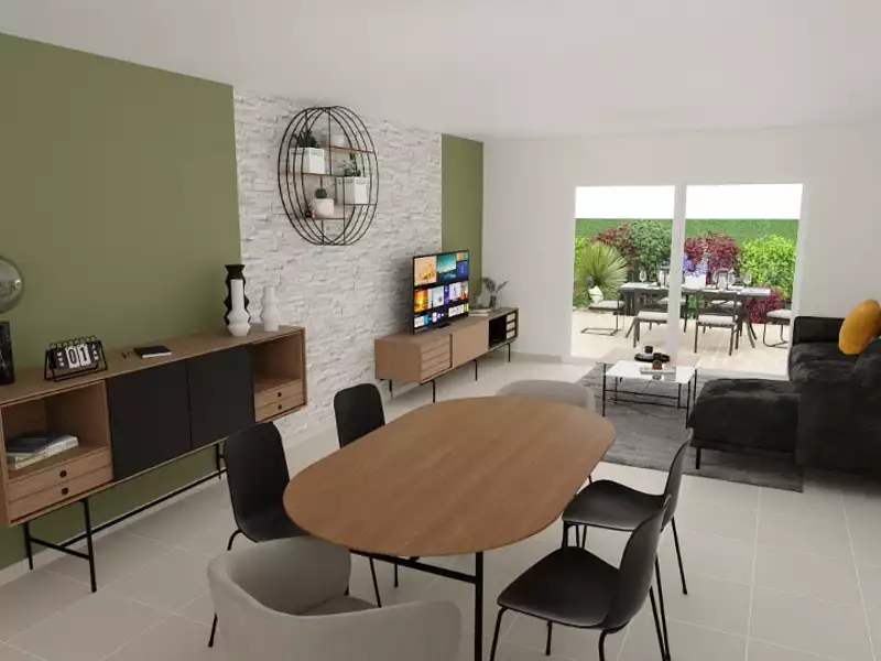 Maison neuve, 82 m² - Conches-en-Ouche (27190)