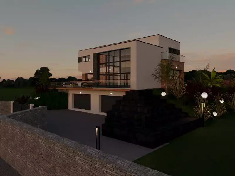 Maison neuve, 180 m² - Saint-Valery-en-Caux (76460)