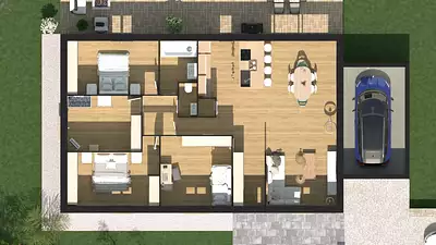 Maison neuve, 110 m²