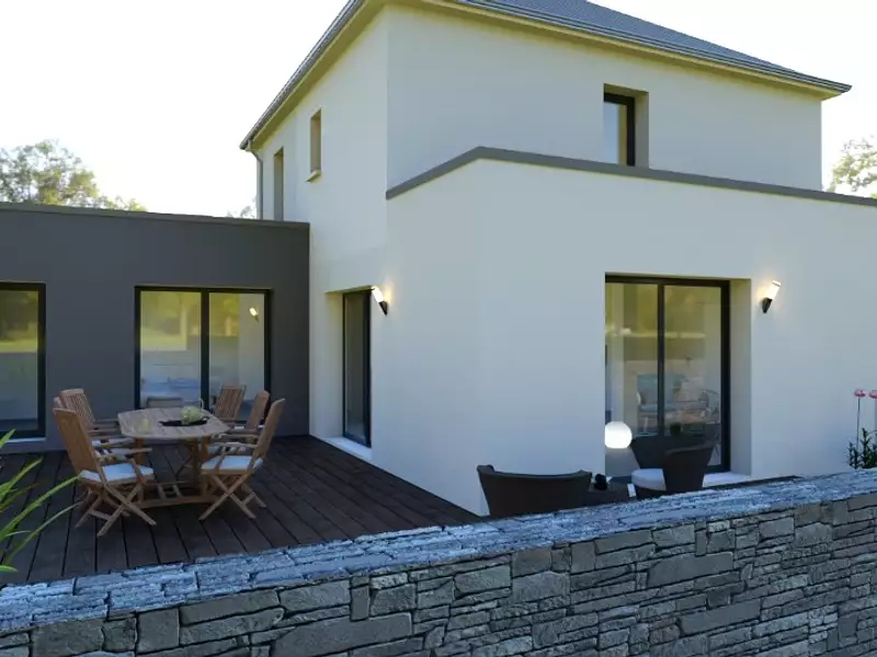 Maison neuve, 98 m² - Chançay (37210)