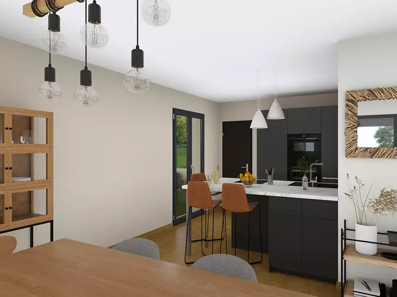 Maison neuve, 105 m² - Saint-Symphorien-d'Ancelles (71570)