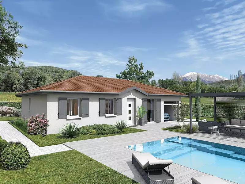 Maison neuve, 100 m² - Chavanoz (38230)
