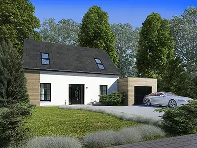 Maison neuve, 98,87 m²