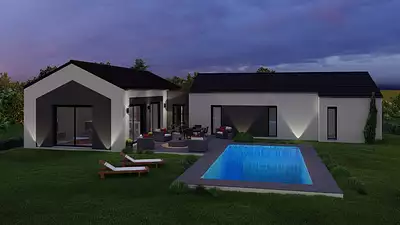 Maison neuve, 100 m²