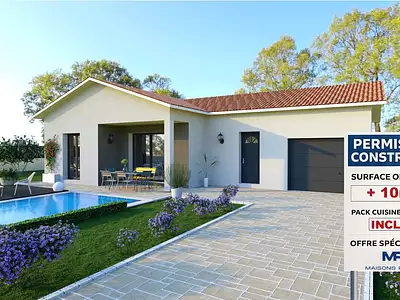 Maison neuve, 83 m²