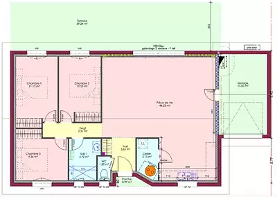 Maison neuve, 90 m²