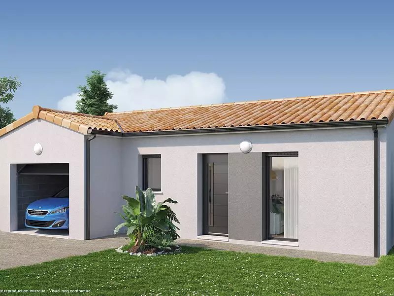 Maison neuve, 91 m² - Le Teich (33470)