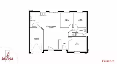 Maison neuve, 87 m²