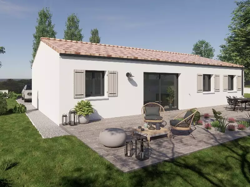 Maison neuve, 84 m² - Chaniers (17610)