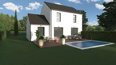 Maison neuve, 90 m²