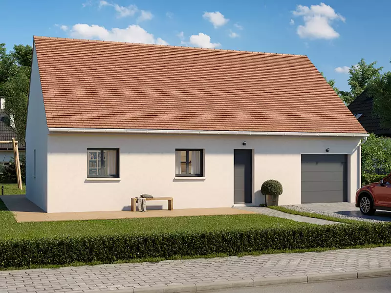 Maison neuve, 85 m² - Les Villages Vovéens (28150)