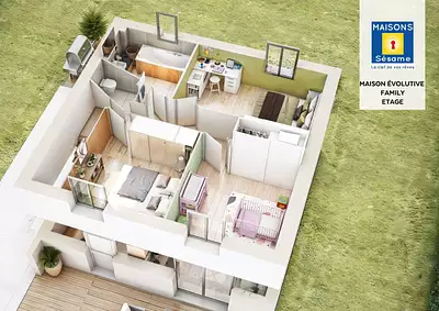 Maison neuve, 107 m²