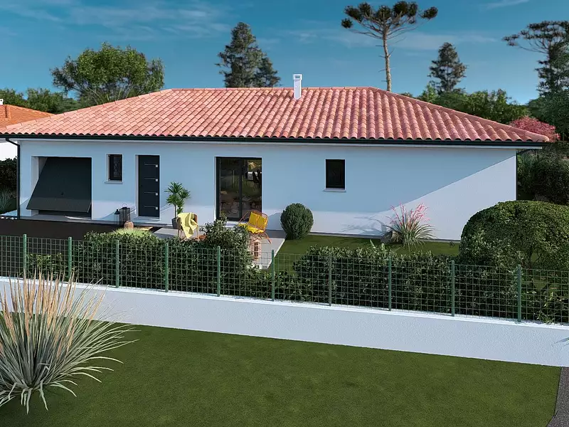 Maison neuve, 90 m² - Pissos (40410)