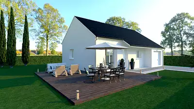 Maison neuve, 63,07 m²