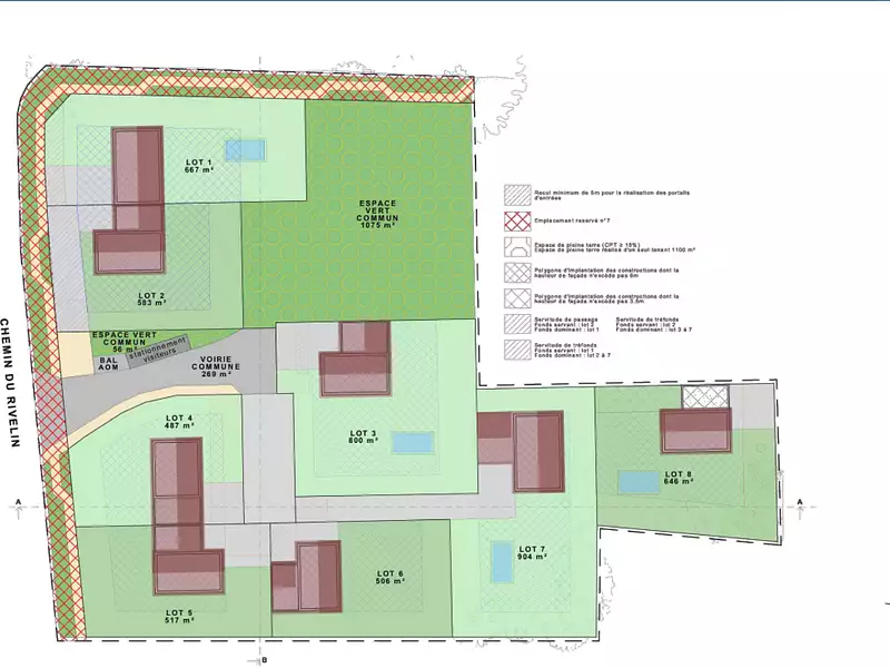 Maison neuve, 100 m² - Fareins (01480)