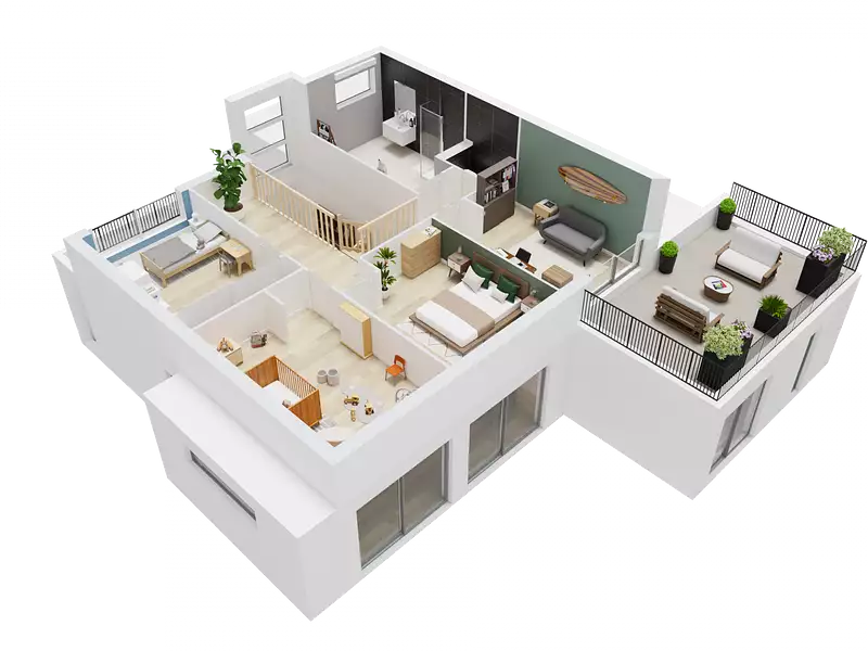 Maison neuve, 183 m² - Bures-sur-Yvette (91440)
