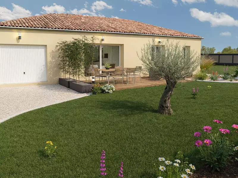 Maison neuve, 90 m² - Camps-la-Source (83170)