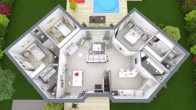 Maison neuve, 99 m²