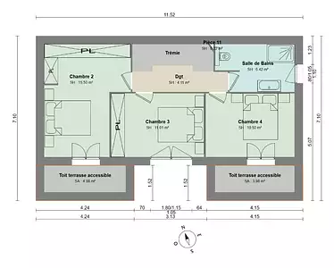 Maison neuve, 110 m²