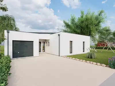 Maison neuve, 103,61 m² - Concourson-sur-Layon (49700)