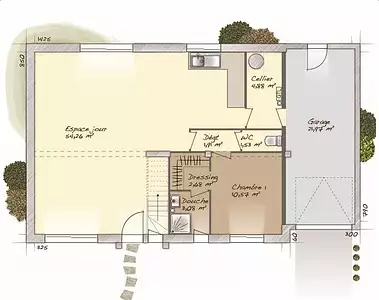 Maison neuve, 117 m²