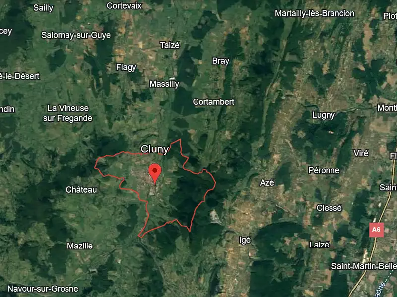 Terrain à bâtir, 2 900 m² - Cluny (71250)
