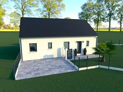 Maison neuve, 91,69 m²